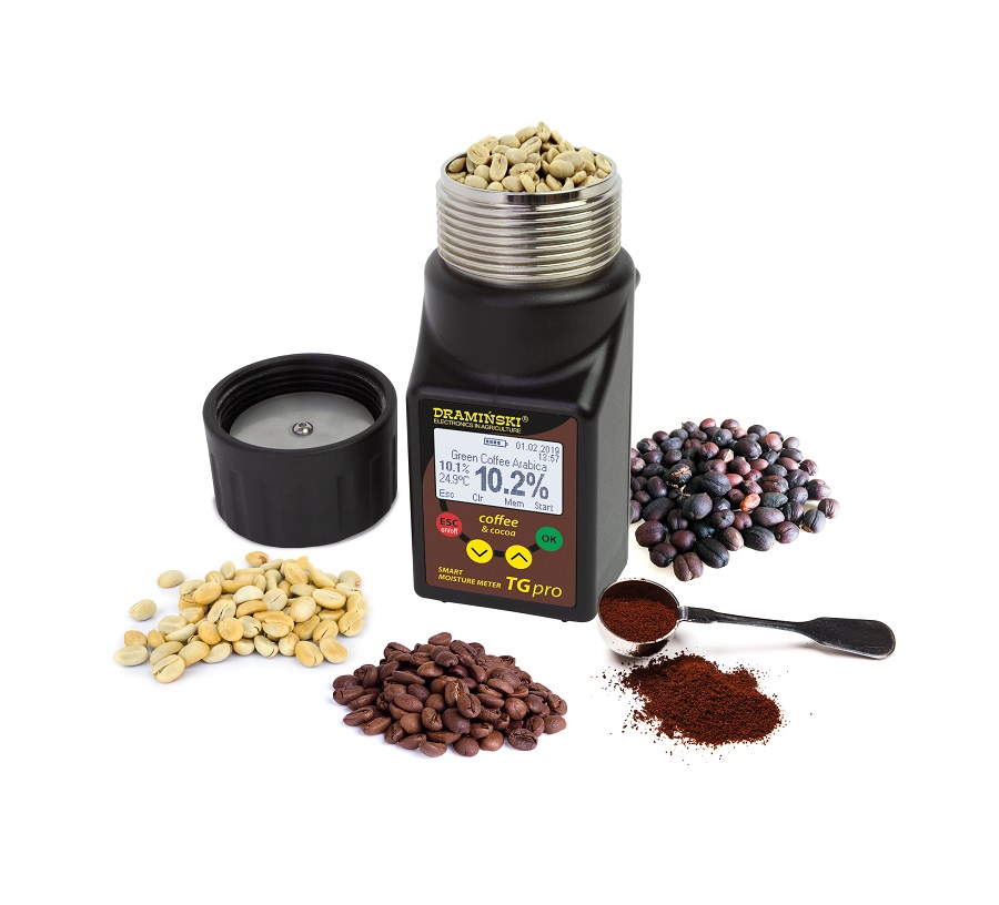 TG Pro Feuchtigkeitsmessgerät für Kaffee und Kakao Draminski