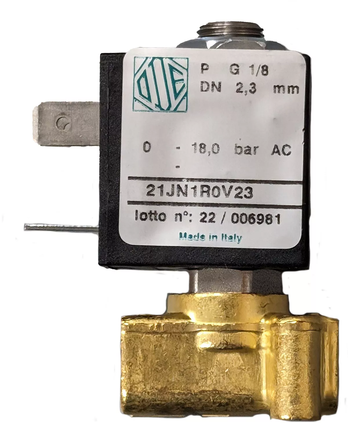 Magnetventil 2-Wege 1/8"FF 230V/50Hz - ECM / Profitec