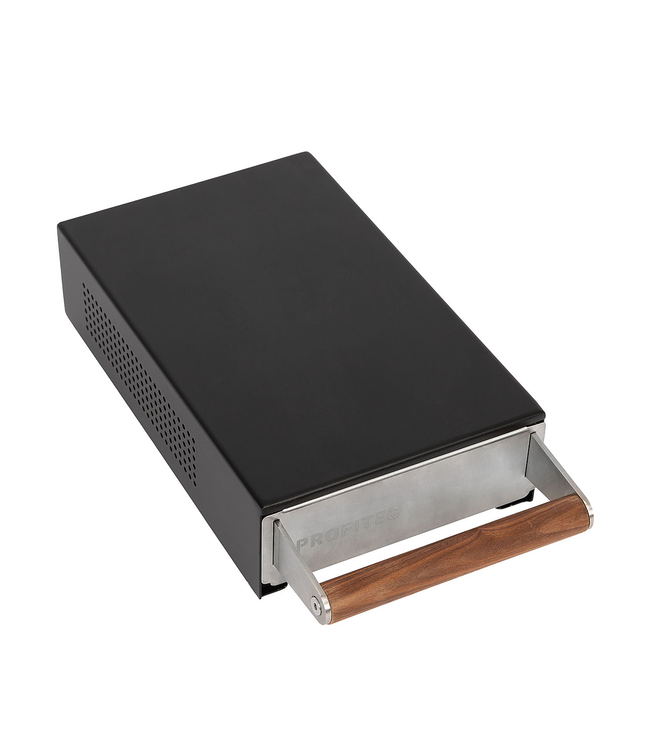 Profitec Sudschublade - schwarz matt mit Holzgriff Profitec Sudschublade - schwarz matt mit Holzgriff