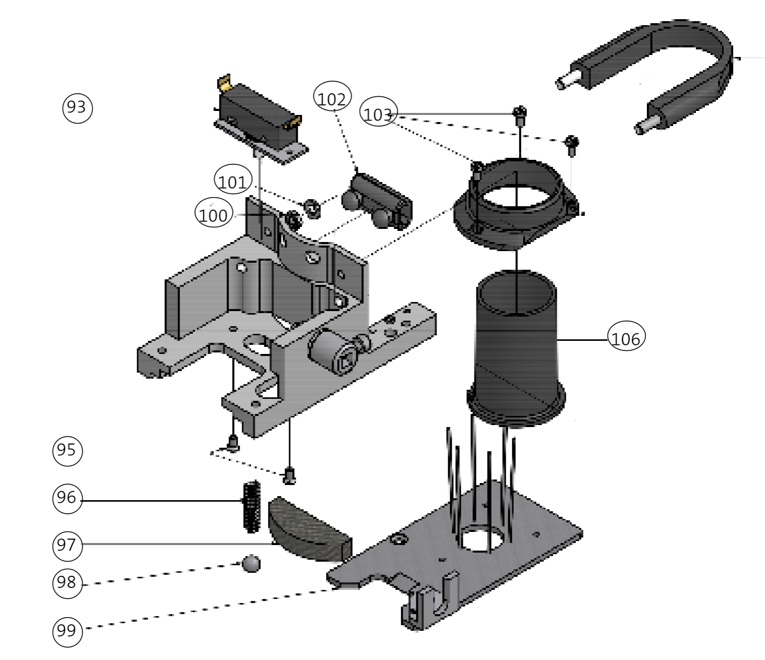 Microschalter Mahlkönig VTA6S