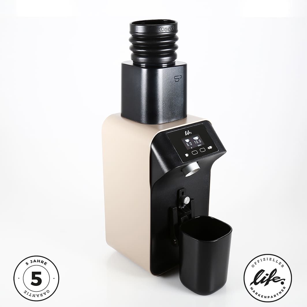 life. by CEADO Espressomühle moka braun