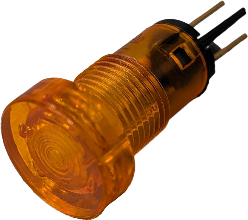 Kontrolllampe orange - ECM Mechanika Slim VI
