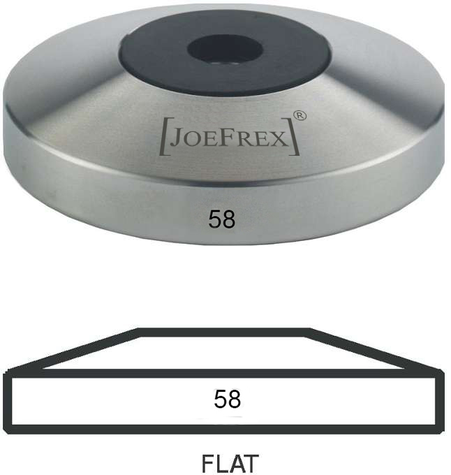 JoeFrex Espressomaschinen Zubehoer Base Flat Tamper Ø58mm - JoeFrex