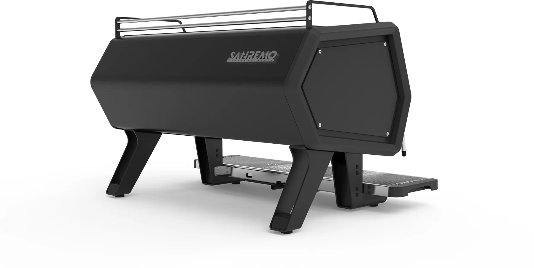 Sanremo D8 PRO Espressomaschine schwarz - 2 gruppig