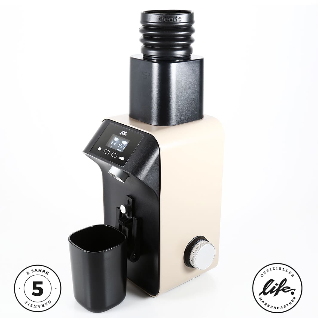life. by CEADO Espressomühle moka braun