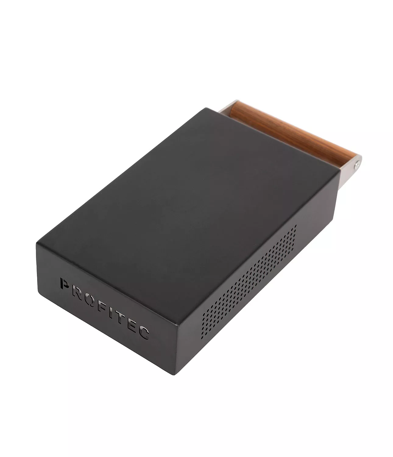 Profitec Sudschublade - schwarz matt mit Holzgriff