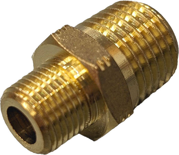 Doppelnippel 1/4" 1/8" - ECM / Profitec Doppelnippel 1/4" 1/8" - ECM / Profitec