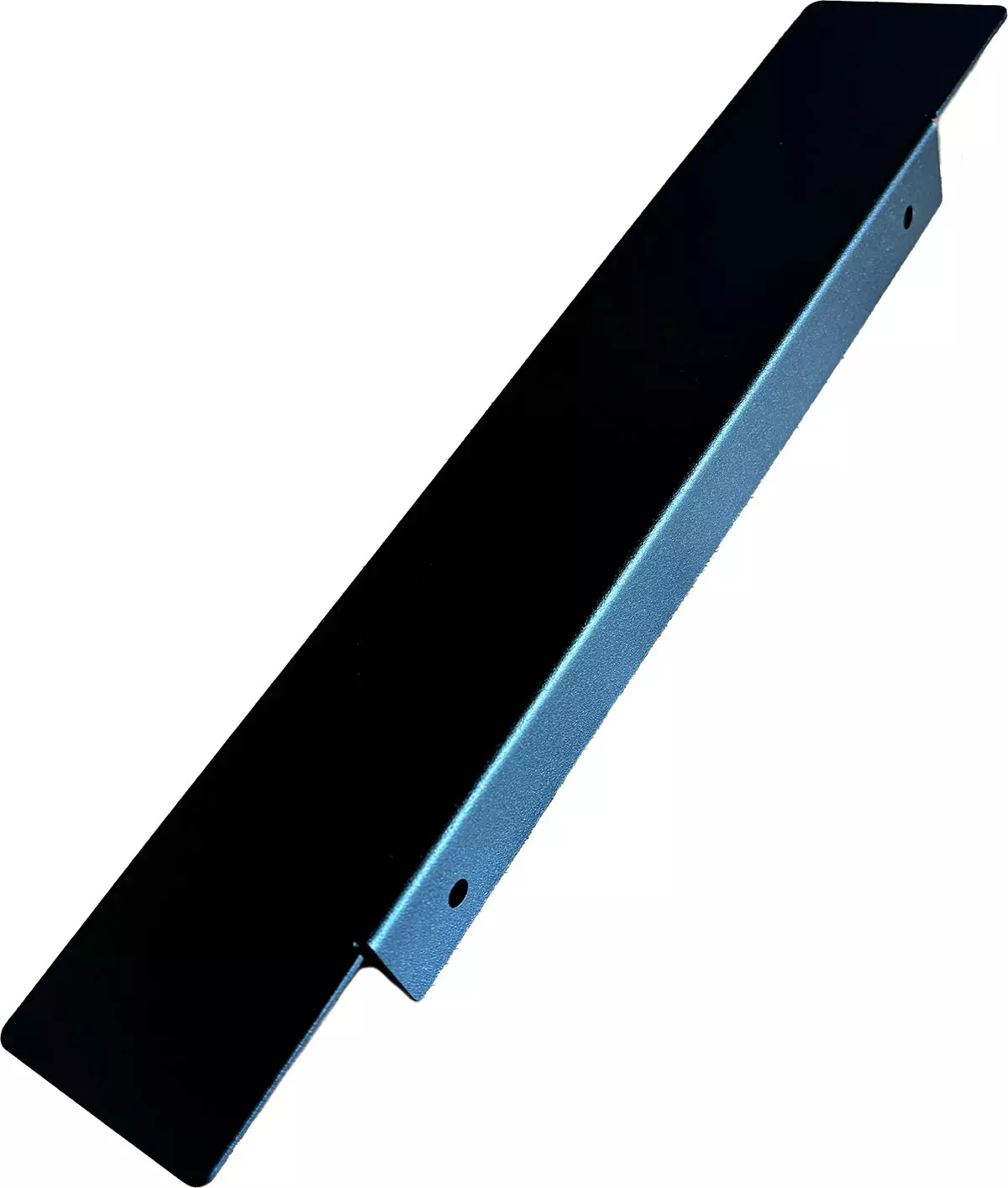 Frontblende schwarz Tropfschale Uno / Duo - Ascaso