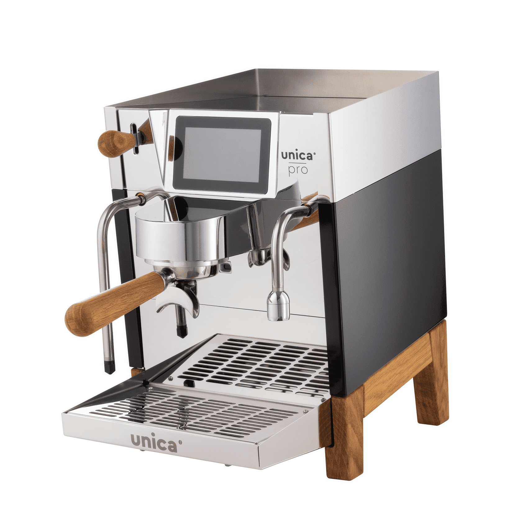 Unica Pro schwarz Espressomaschine 