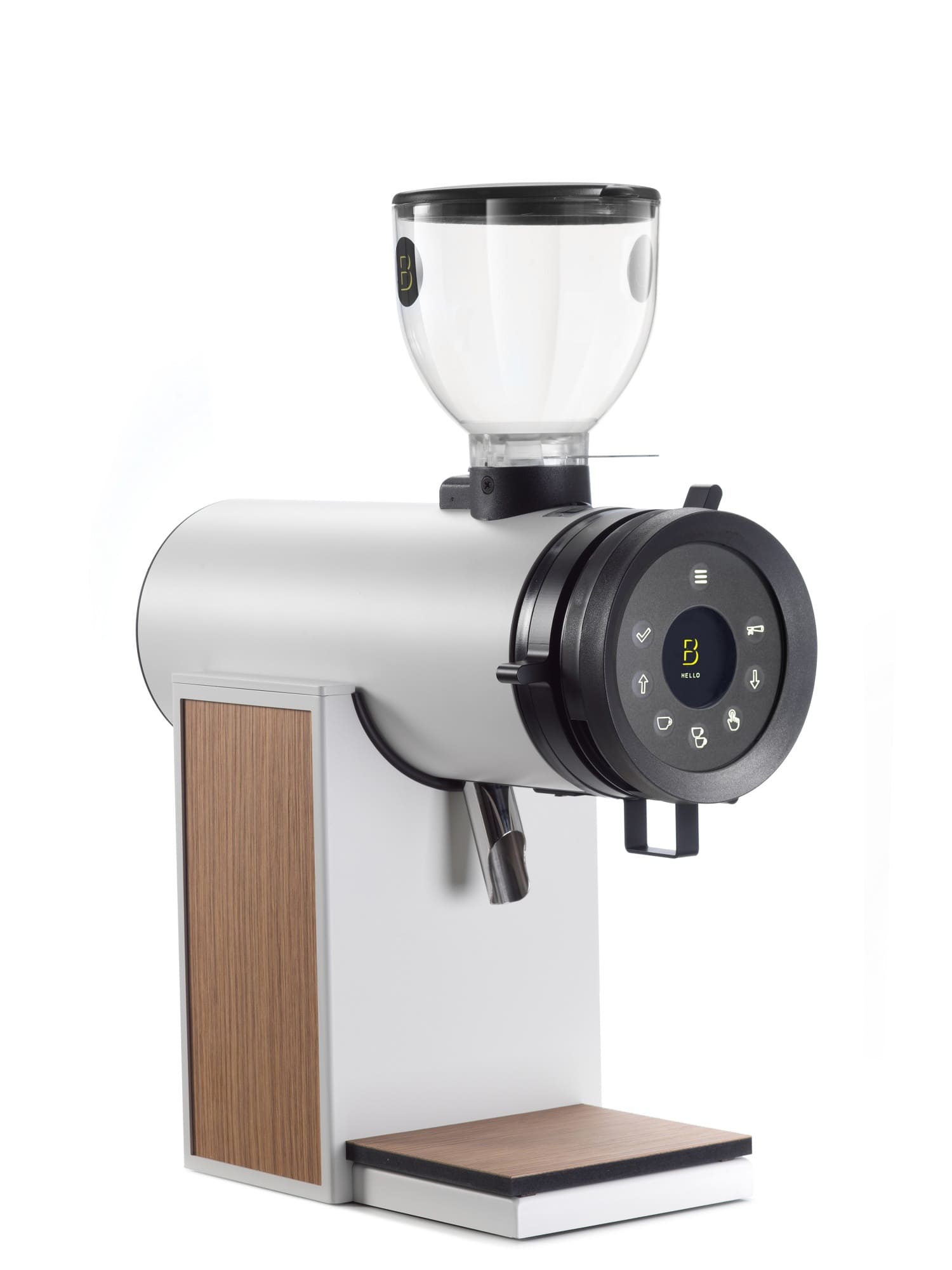 Bentwood Vertical 63 weiß  / Eiche Kaffeemühle Bentwood Vertical 63 weiß  / Eiche Kaffeemühle