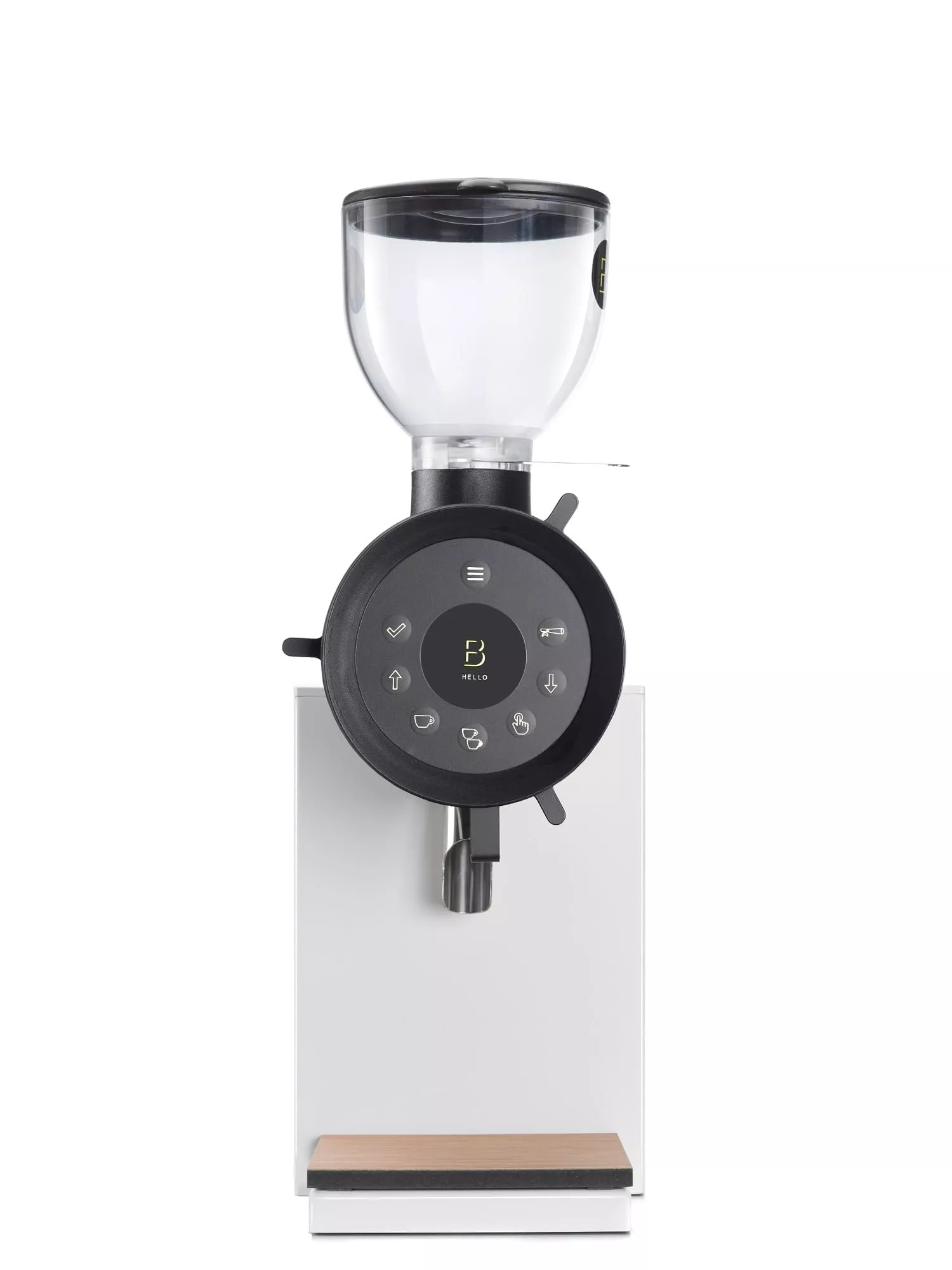 Bentwood Vertical 63 weiß  / Eiche Kaffeemühle