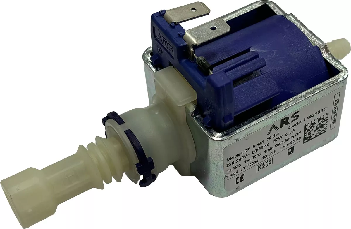 Dampf-Vibrationspumpe Steel Duo - Ascaso