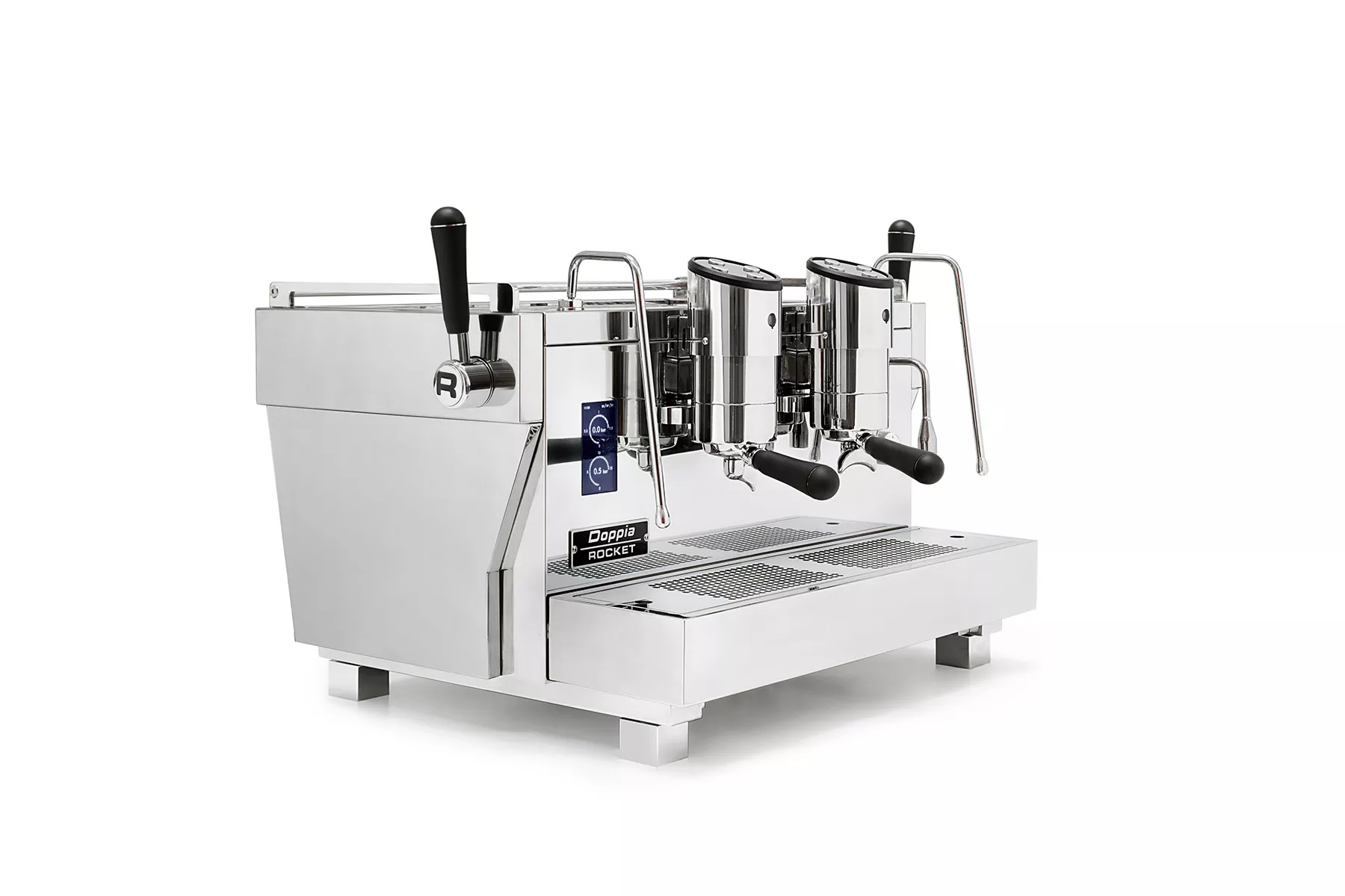 Rocket RE Doppia Espressomaschine - Edelstahl