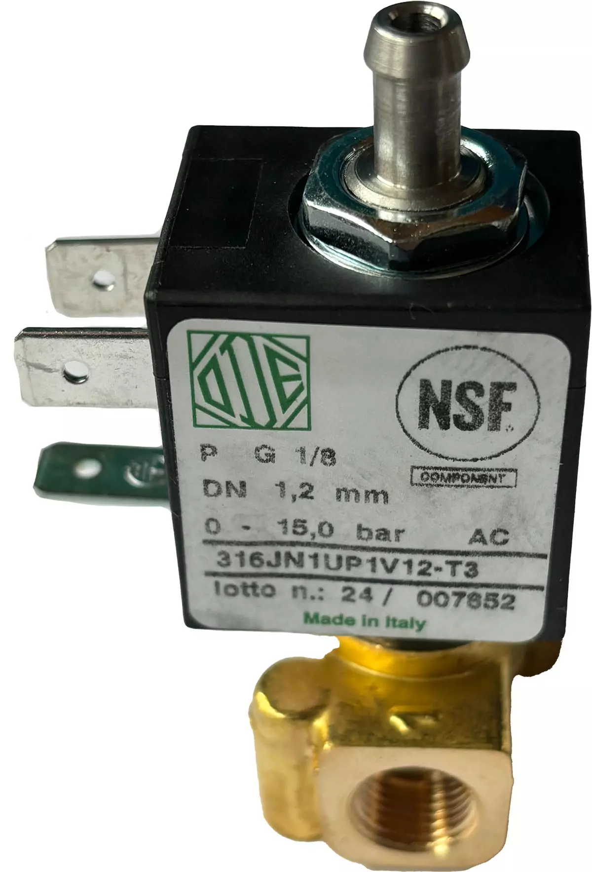 Magnetventil Dampf - Steel Duo / PID - Ascaso