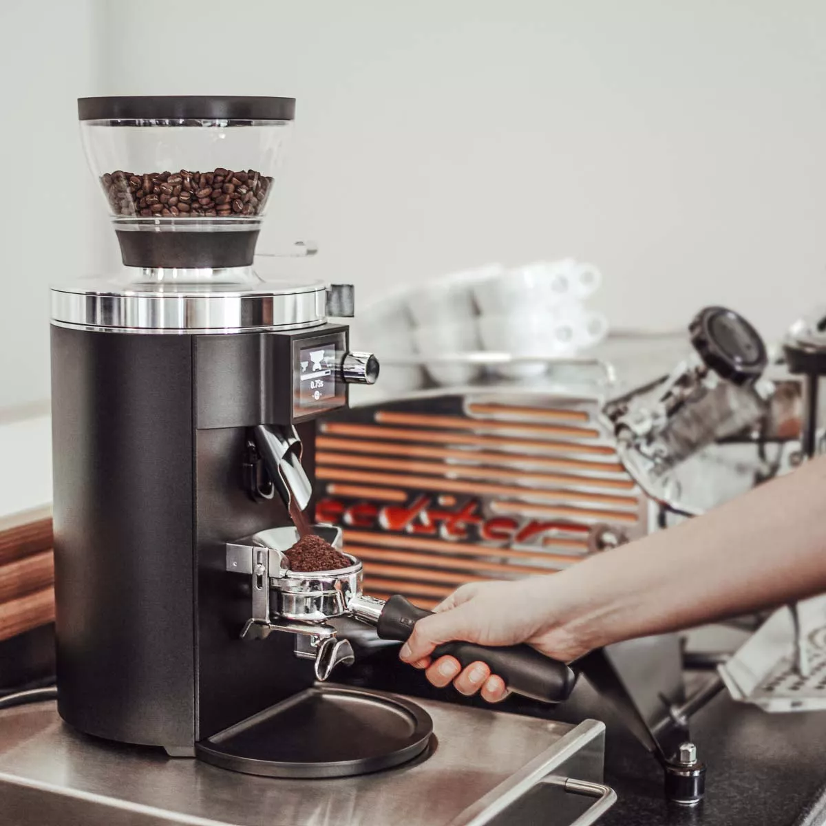 Mahlkönig E65S Espressomühle weiß