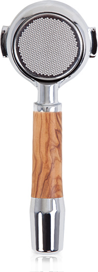 Bodenloser Gran Crema Siebträger - Olivenholz ECM Bodenloser Gran Crema Siebträger - Olivenholz ECM