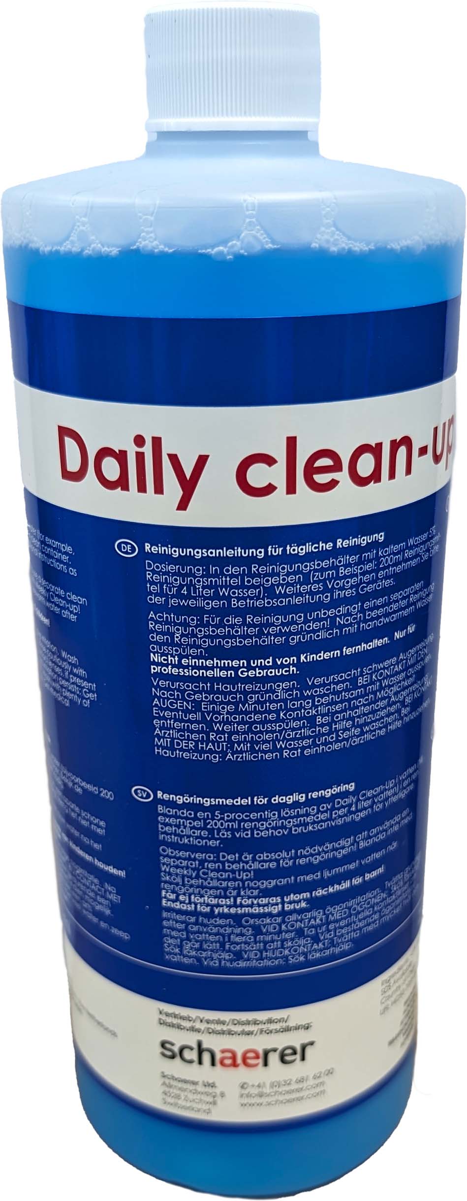 Flüssigreiniger Daily Clean-Up 1000ml - WMF | Schaerer Flüssigreiniger Daily Clean-Up 1000ml - WMF | Schaerer