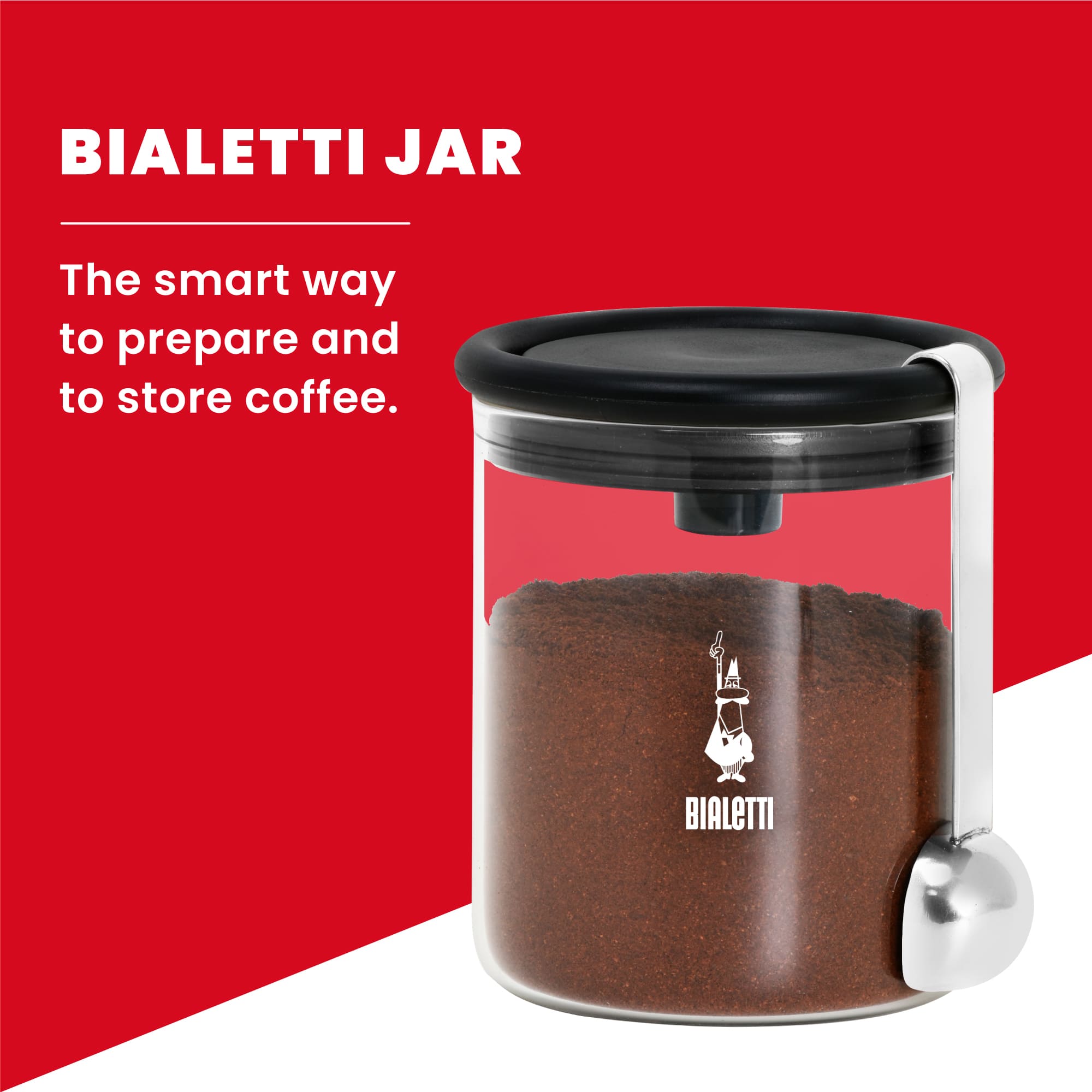 Bialetti Kaffeebehälter mit Verschluss 250g