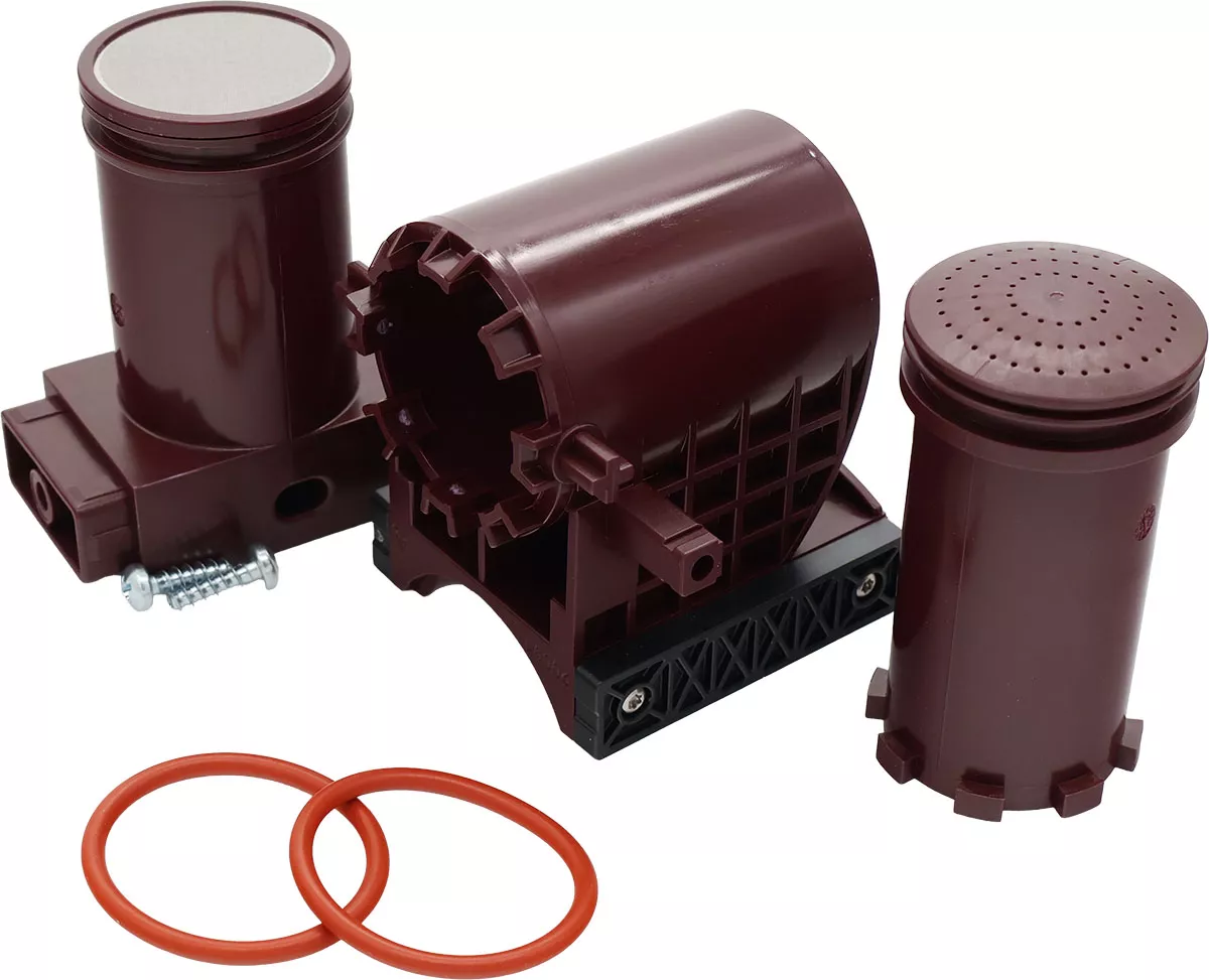 Wartungsset Brühgruppe Brühzylinder Wasseranschluss lang - WMF Presto / Factory / Vito