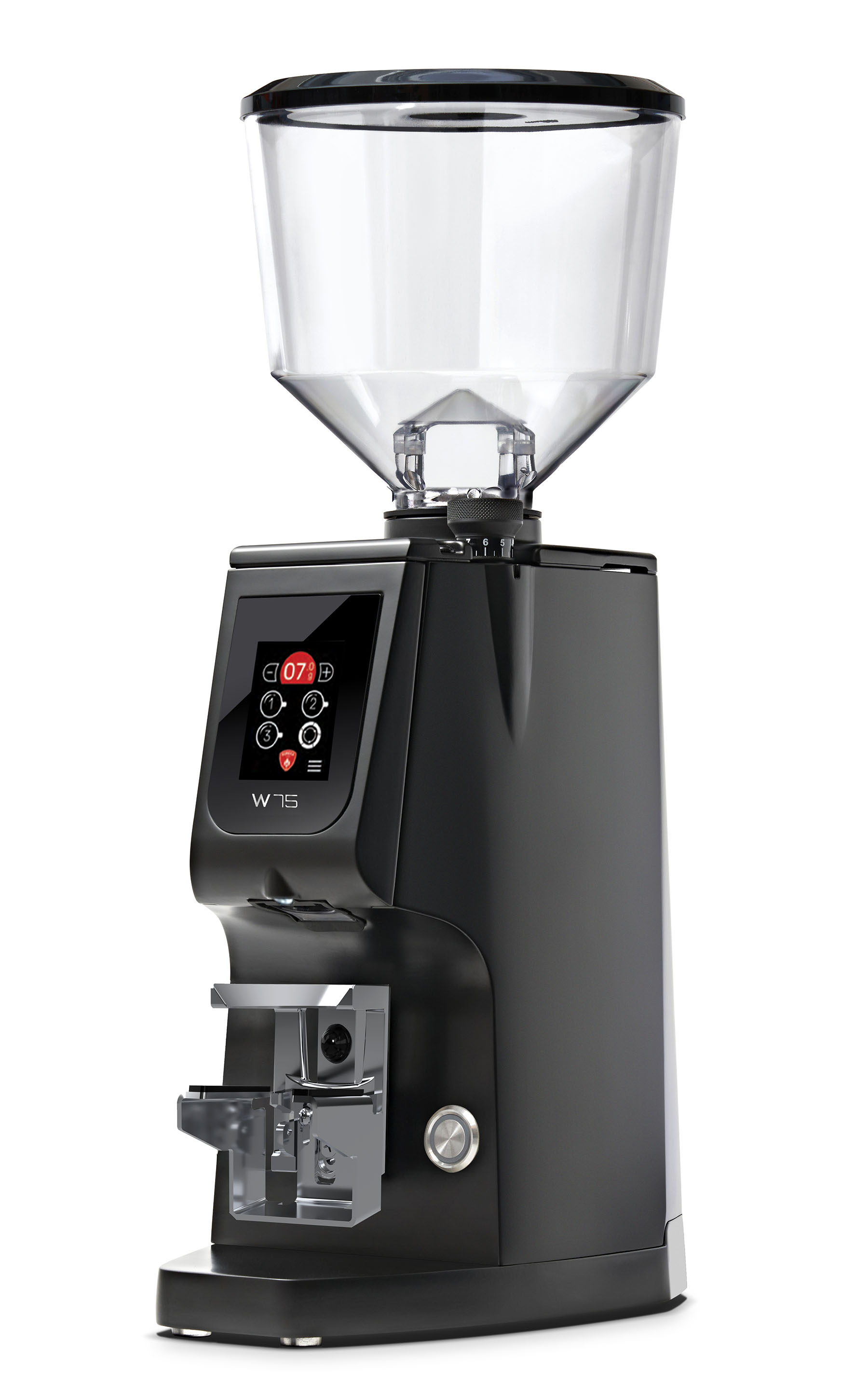 Eureka Atom W 75 schwarz - Espressomühle (GbW) Eureka Atom W 75 schwarz - Espressomühle (GbW)