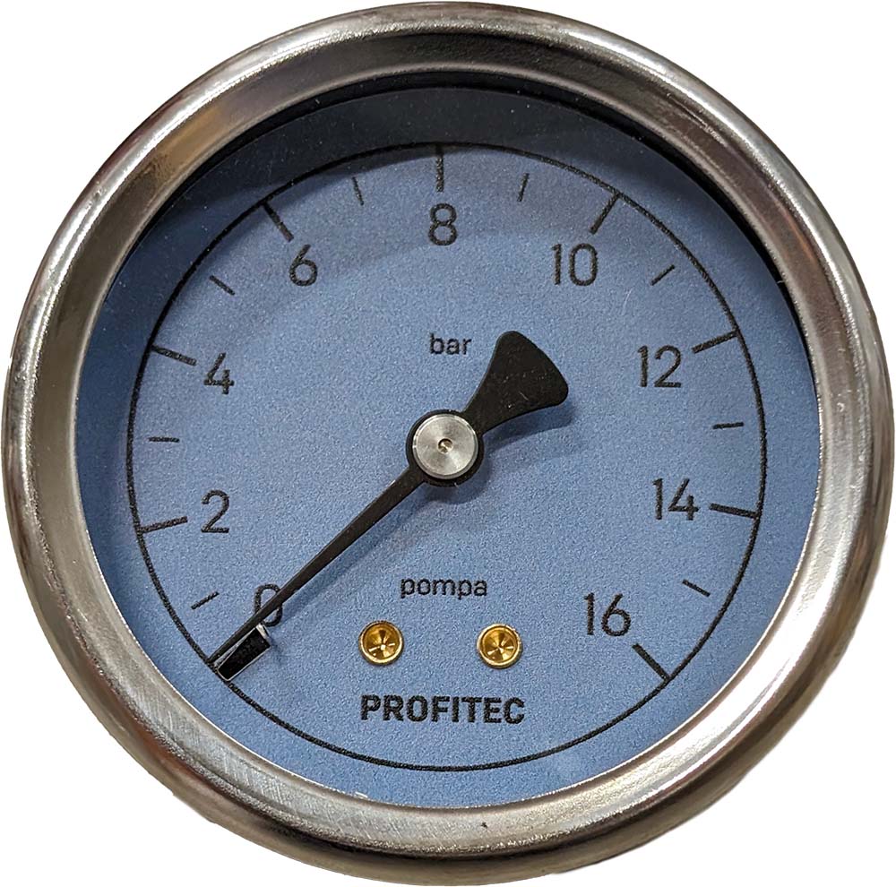 Pumpenmanometer Hellblau/Petrol - Profitec Go