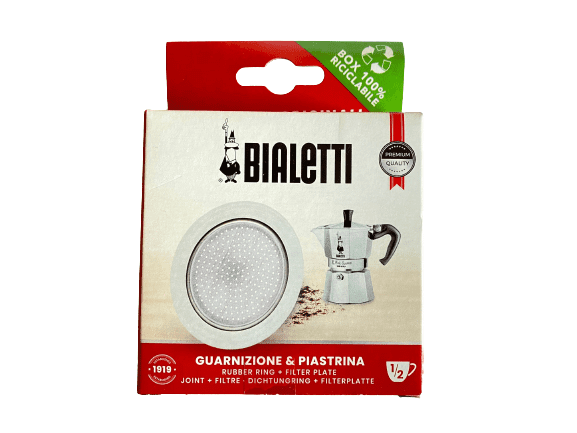 Bialetti Filtersieb + Dichtungen ( ½ Tasse) 